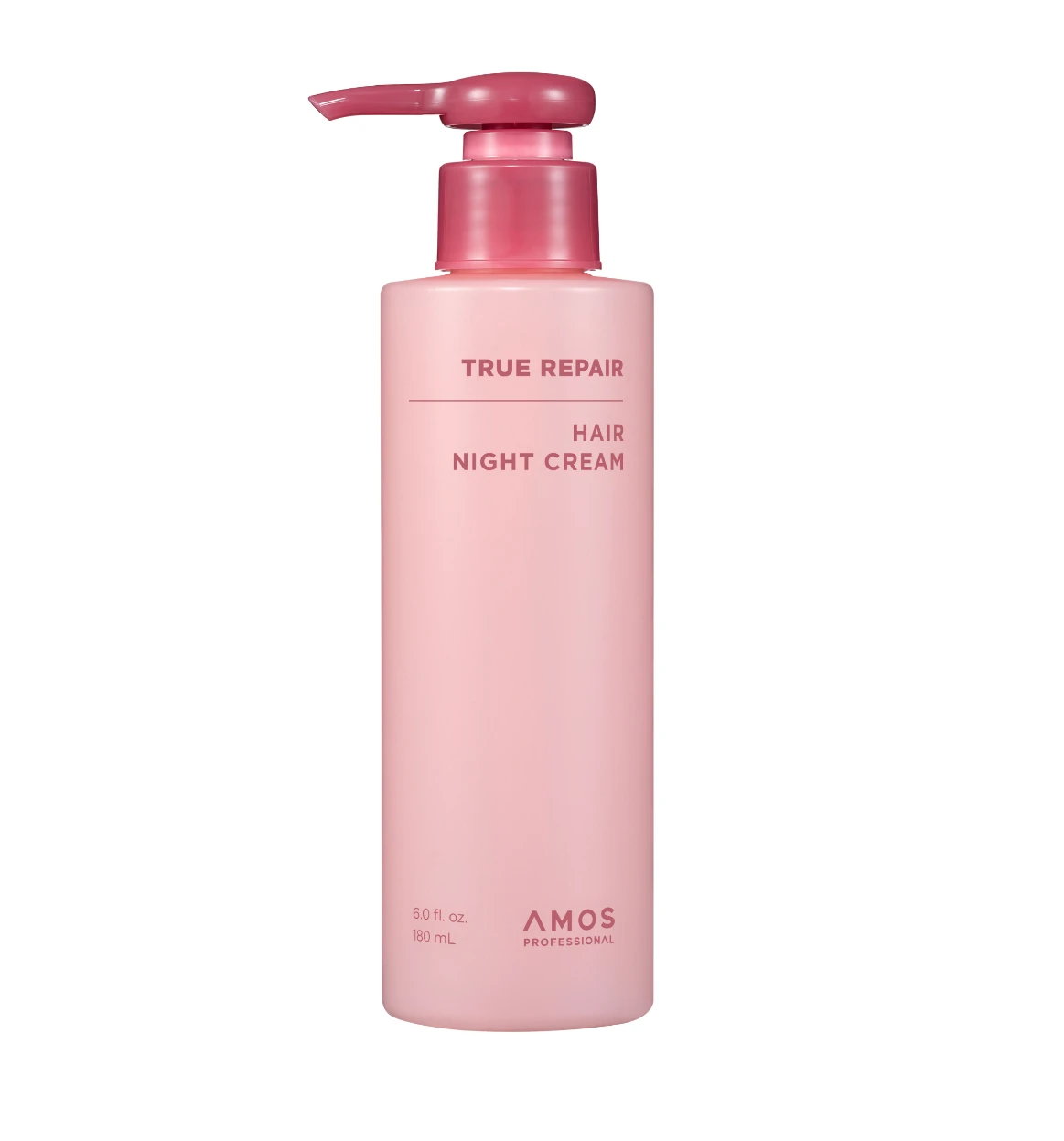 Нічний незмивний крем для сухого та пошкодженого волосся Amos True Repair Hair Night Cream, 180 мл