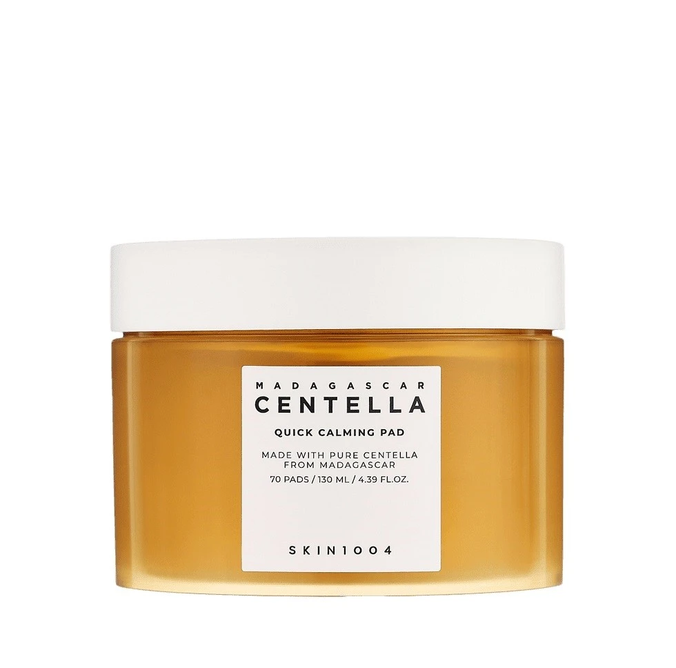 Заспокійливі пади з екстрактом центелли азіатської Madagascar Centella Quick Calming Pad, 70 шт