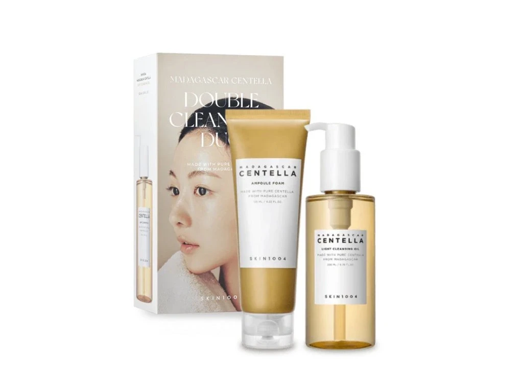 Набір для вмивання з екстрактом центелли азіатської Madagascar Centella Double Cleansing Duo