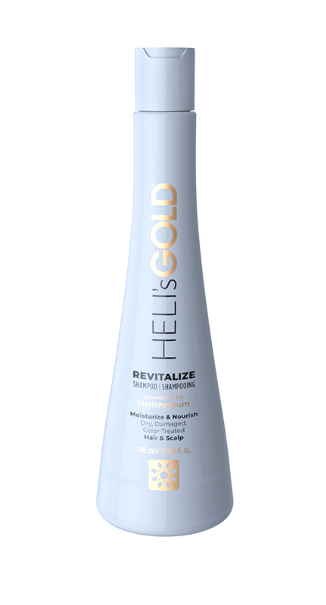 Живильно-зволожуючий шампунь Heli`s Gold Revitalize, 300 мл
