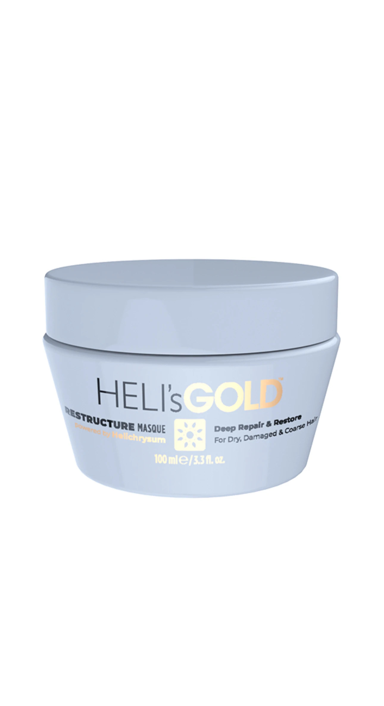 Інтенсивна відновлювальна маска Heli`s Gold Restructure Masque, 100 мл