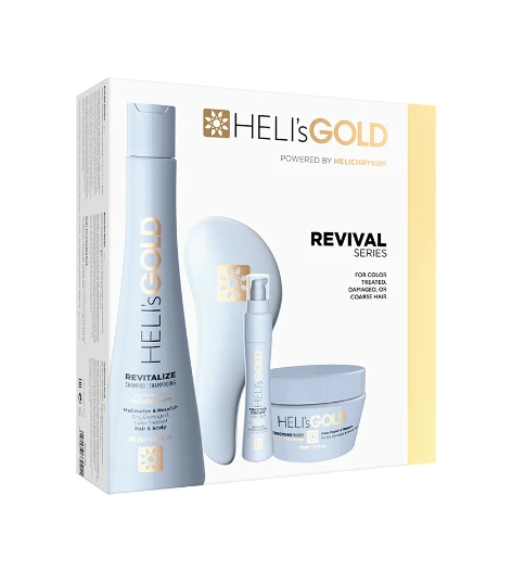 Набір для живлення та зволоження волосся Heli`s Gold Revival