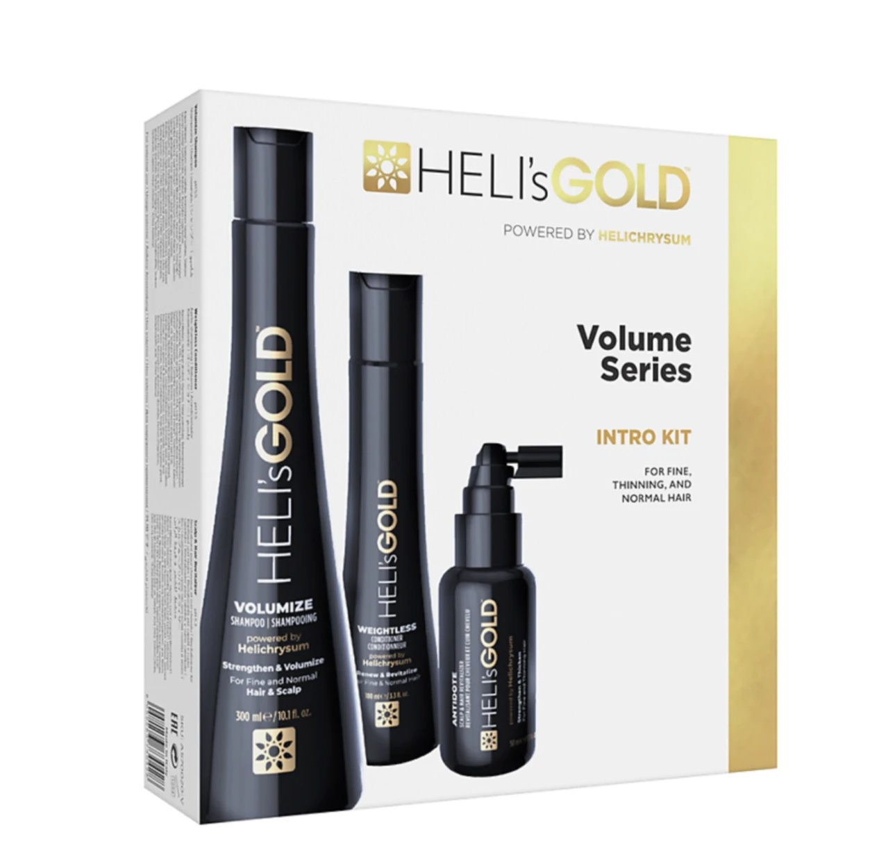 Набір для об'єму волосся Heli`s Gold Volume