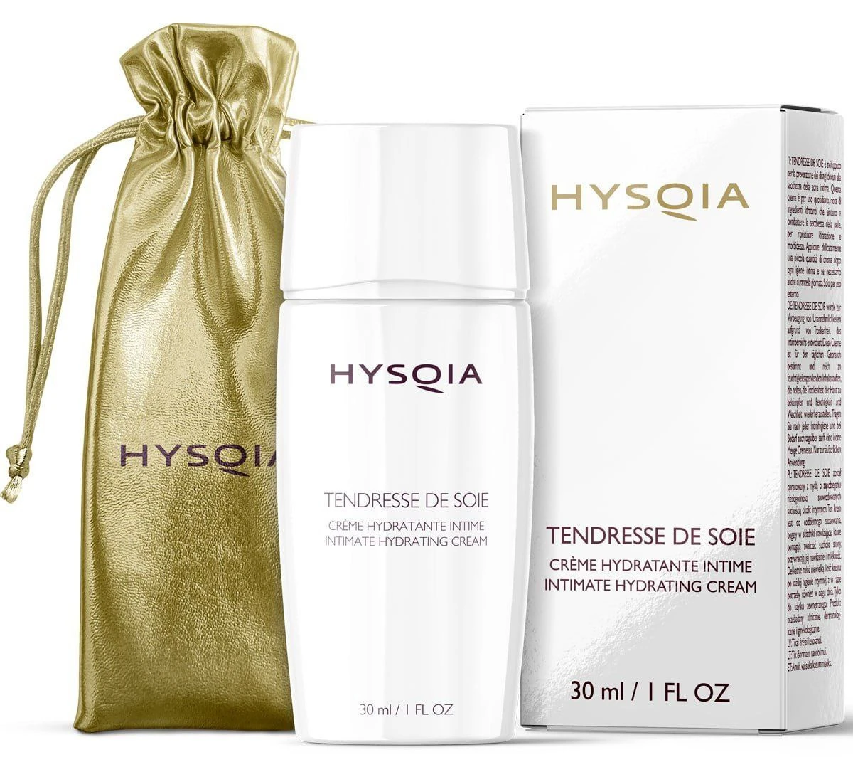 Зволожуючий крем для інтимної зони Ніжнсть Шовку Hysqia Tendresse De Soie, 30 мл