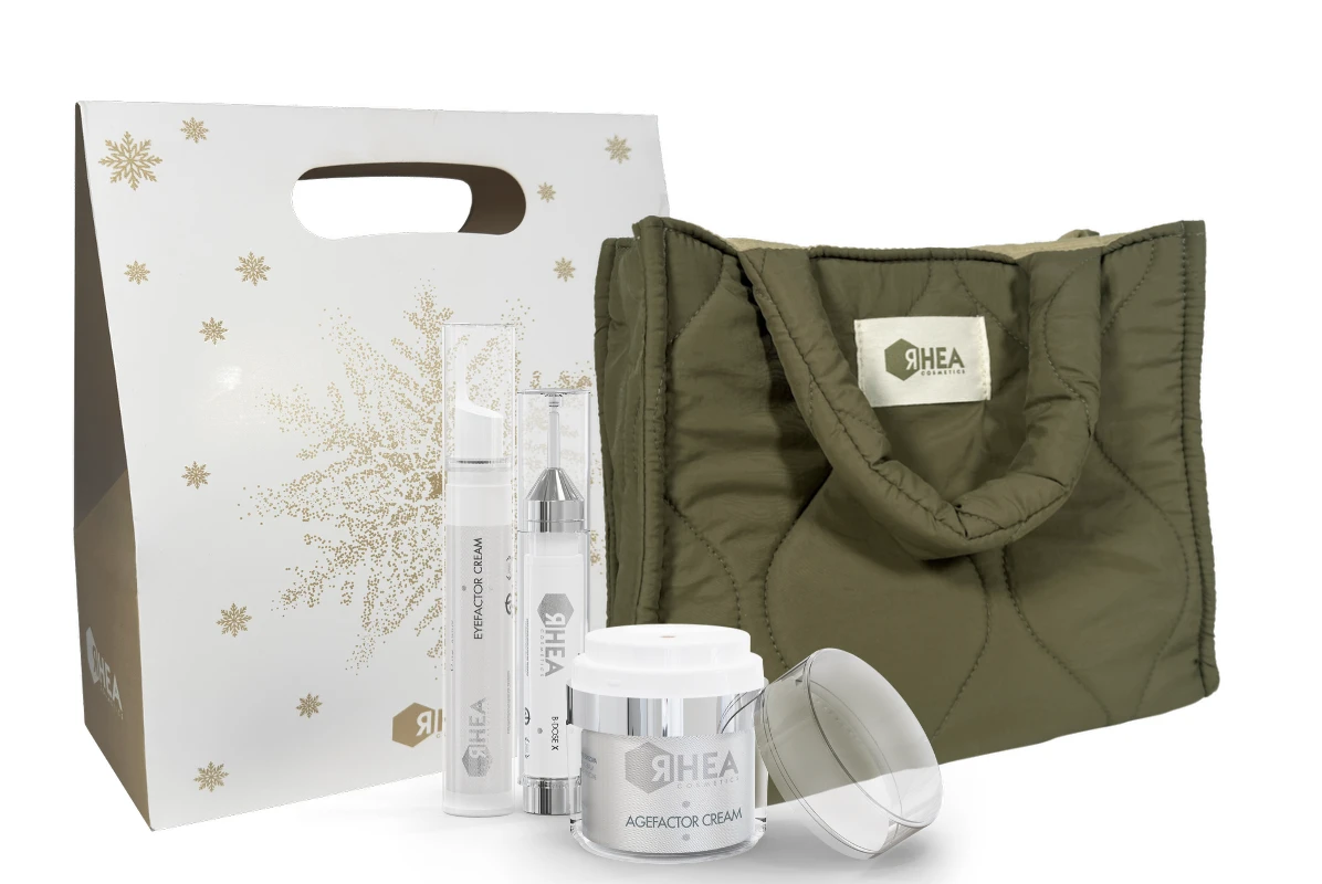 Святковий набір Rhea Vanity Bag Agefactor Cream