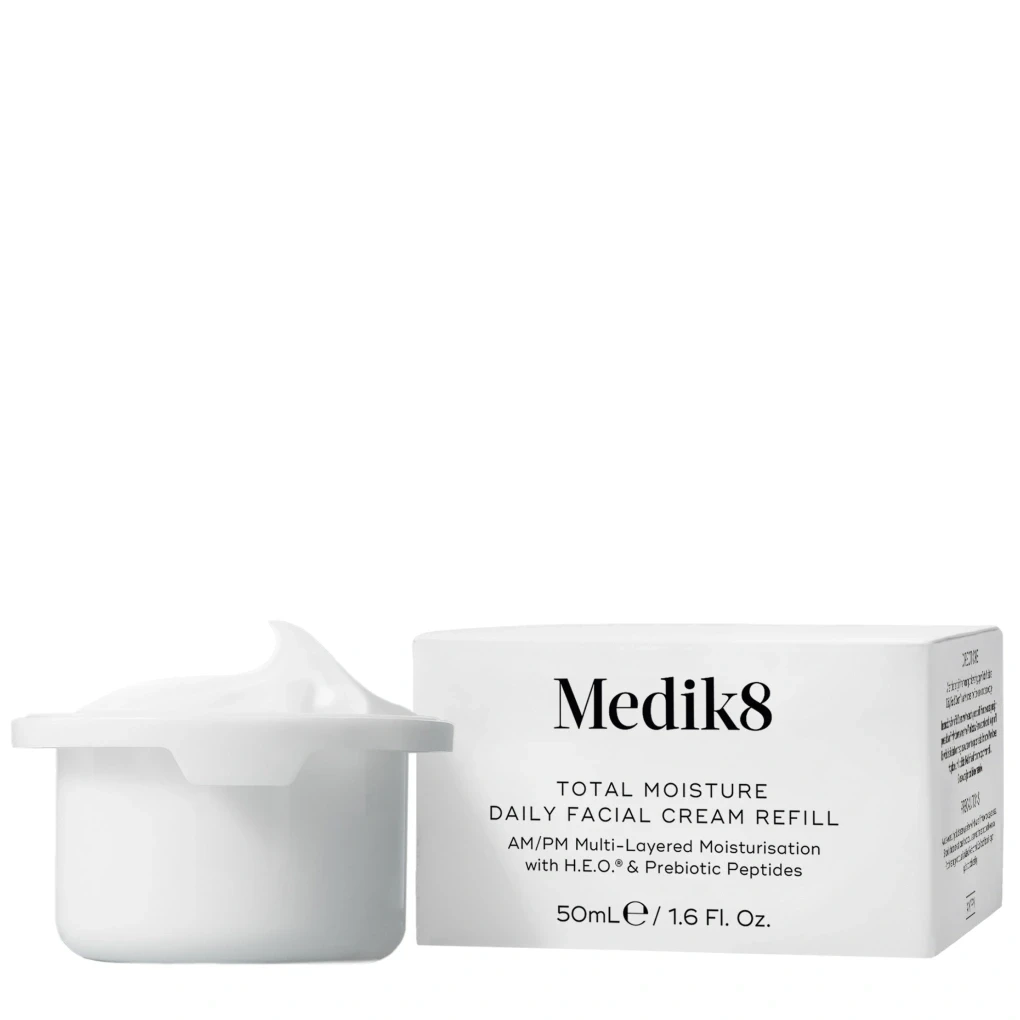 Змінний флакон зволожуючого крему Medik8 Total Moisture Daily Facial Cream Refill, 50 мл