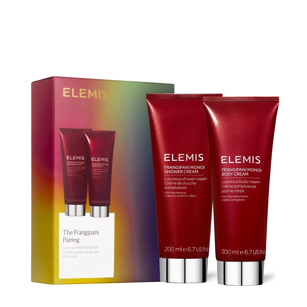 Sale! Розкішний дует для тіла Франжипані Elemis Kit: The Frangipani Pairing Luxurious Shower & Body Set