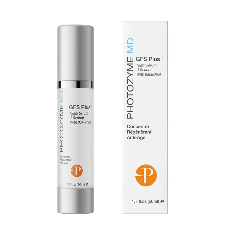 Сироватка з ретинолом та бакучіолом GFS Plus Night Serum 0.3% Retinol and Bakuchiol, 50 мл