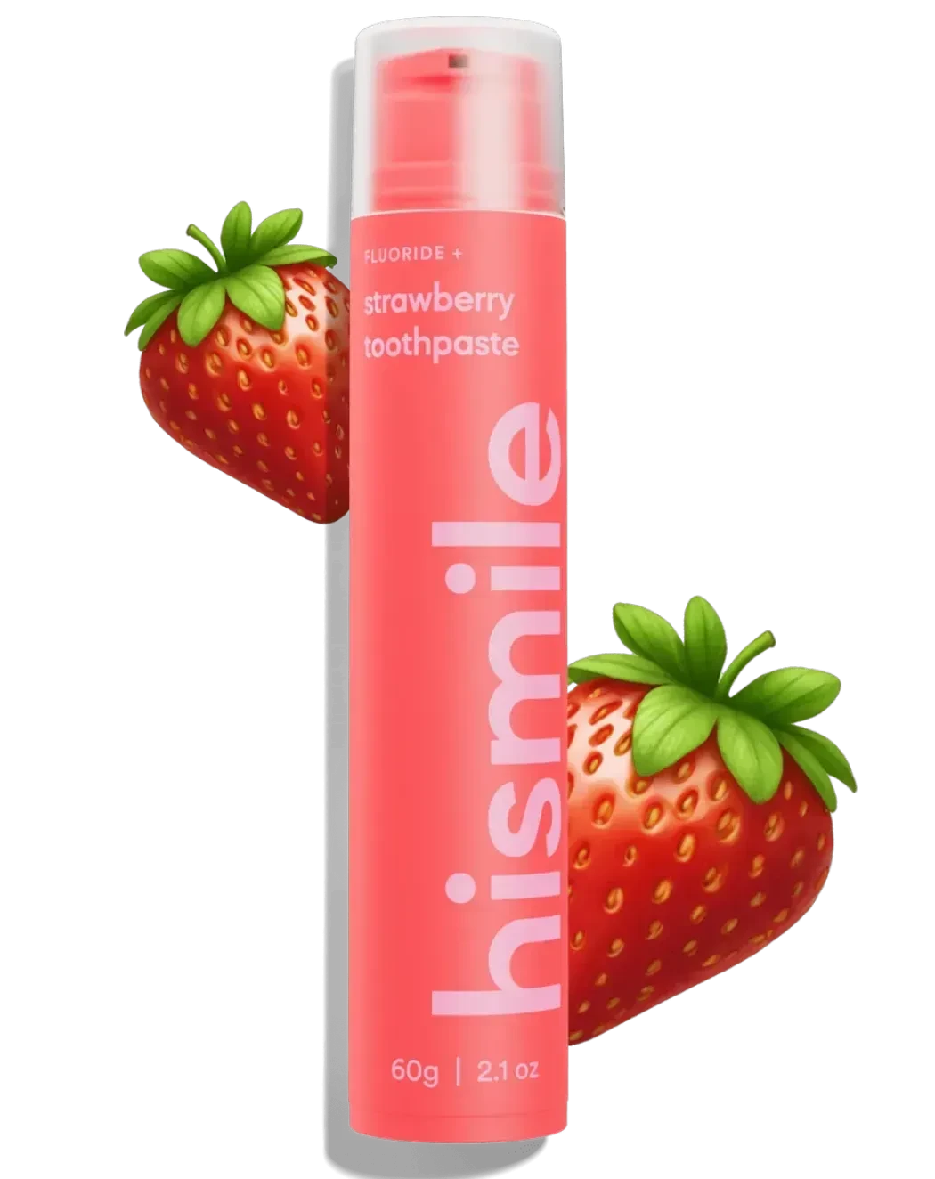 Зубна паста зі смаком полуниці Hismile Strawberry Toothpaste, 60 г