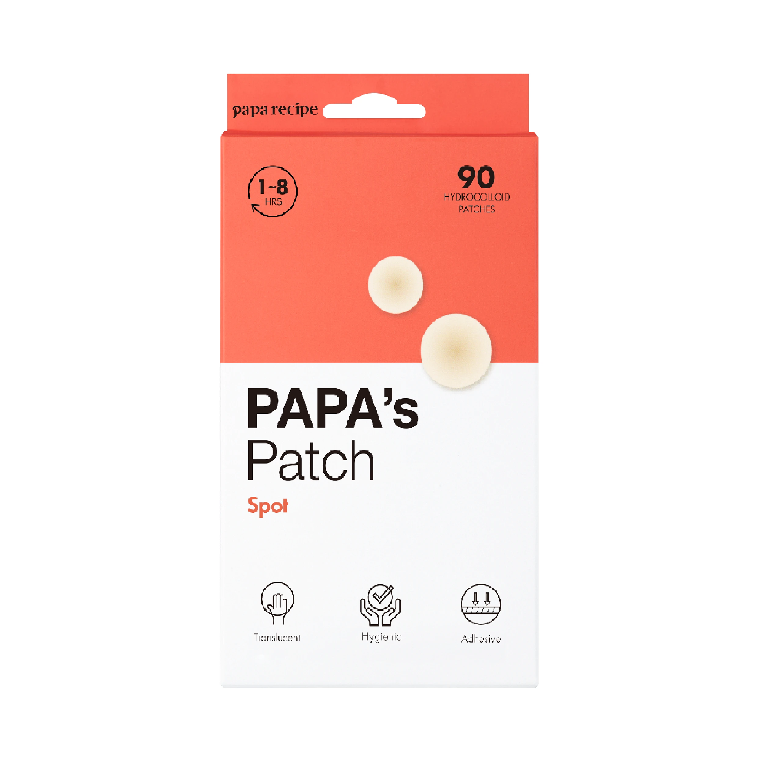 Патчі від прищів з саліциловою кислотою Papa Recipe Papa's Patch Spot, 90 шт