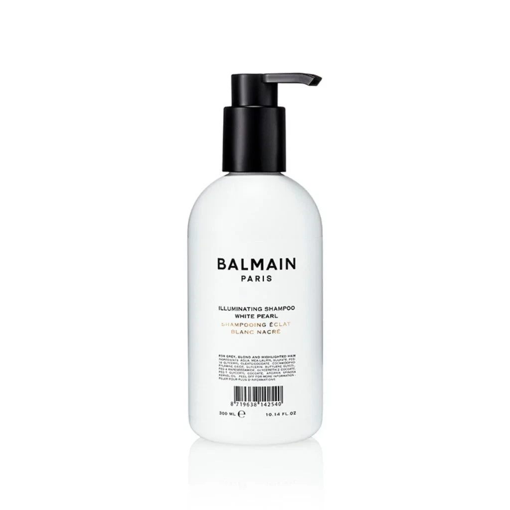 Sale! Шампунь для світлих відтінків блонд Balmain Illuminating Shampoo White Pearl, 300 мл