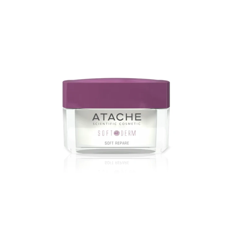 Нічний заспокійливий крем для чутливої ​​шкіри Atache Soft Derm Soft Repare, 50 мл