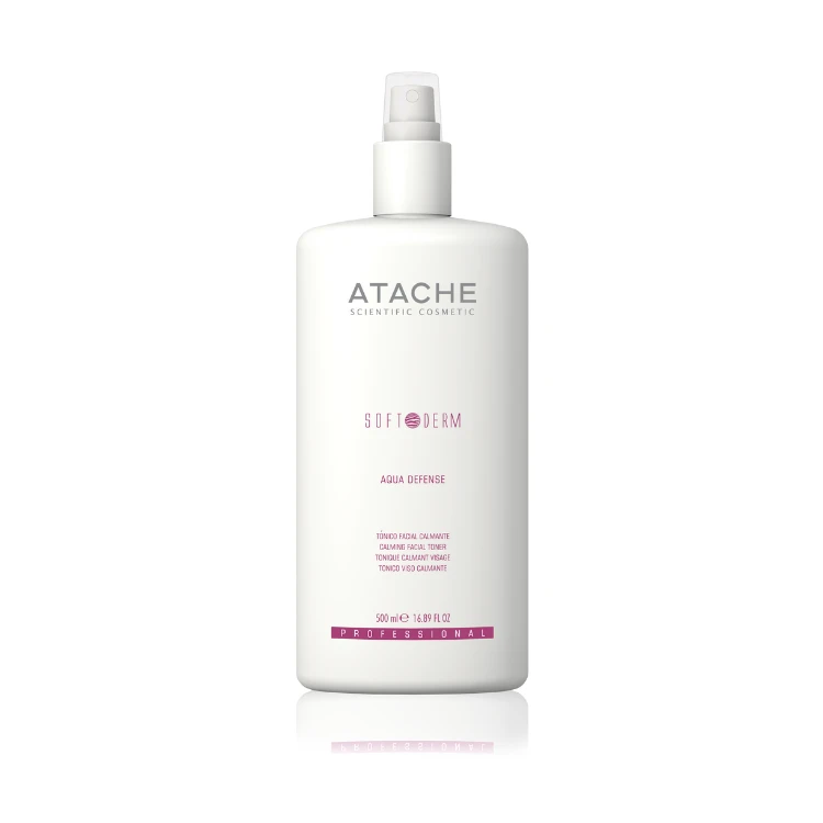 Зволожувальний та заспокійливий активний тонік Soft Derm Aqua Defense Calming Facial Toner, 500 мл