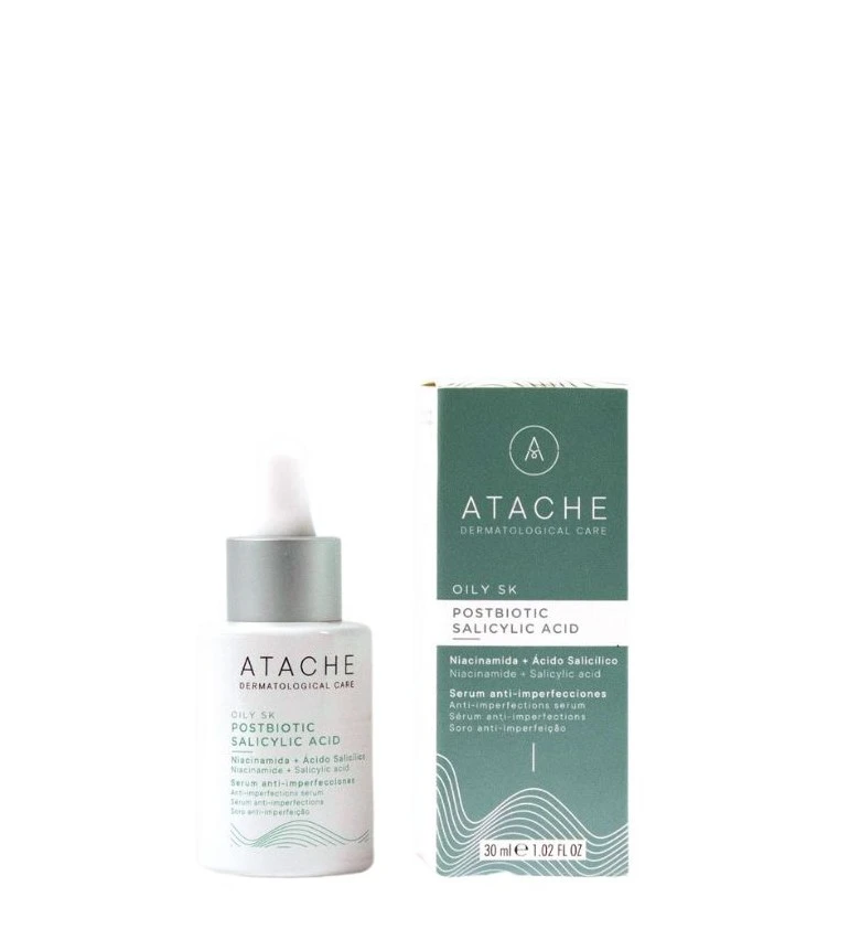 Сироватка проти недоліків шкіри Atache Oily Sk Postbiotic Salicylic Acid Serum, 30 мл