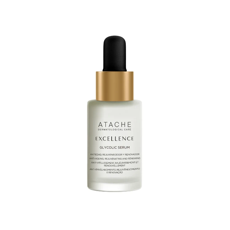 Антивікова омолоджувальна пілінг-сироватка Atache Excellence Glycolic Serum, 30 мл