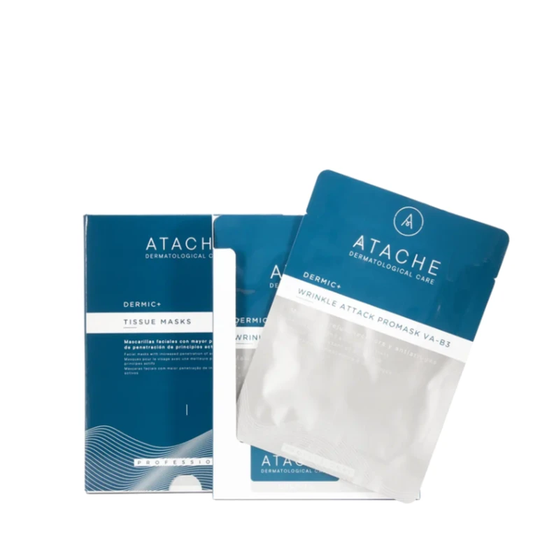 Омолоджувальна маска Atache Dermic+ Wrinkle Attack Promask VA-B3