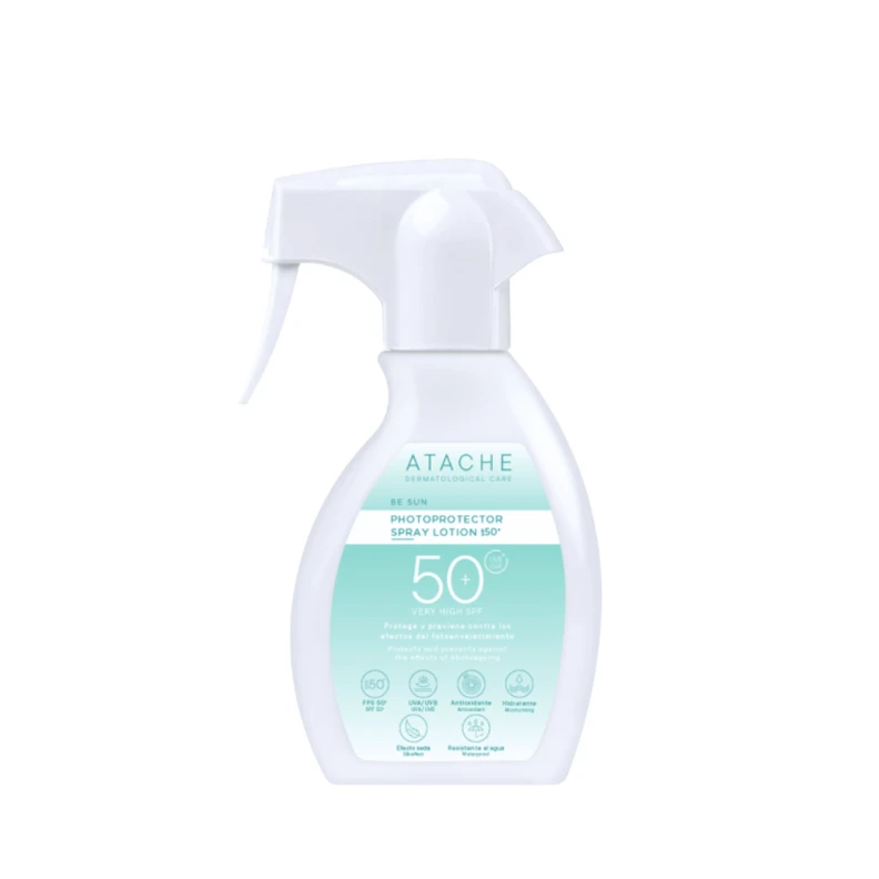 Сонцезахисний спрей-лосьйон для тіла Atache Be Sun Photoprotector Spray Lotion SPF50+, 200 мл