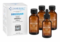 Інноваційний лосьйон для росту волосся і боротьби з випадінням Charismo Dekohair Dekopill, 4х30 мл