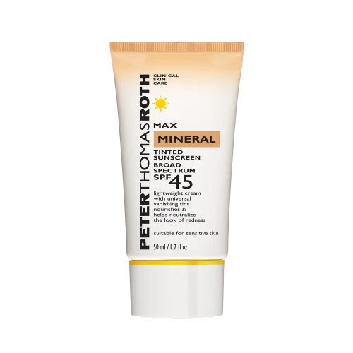 Мінеральний сонцезахисний тінт Max Mineral Tinted Sunscreen Broad Spectrum SPF45, 50 мл