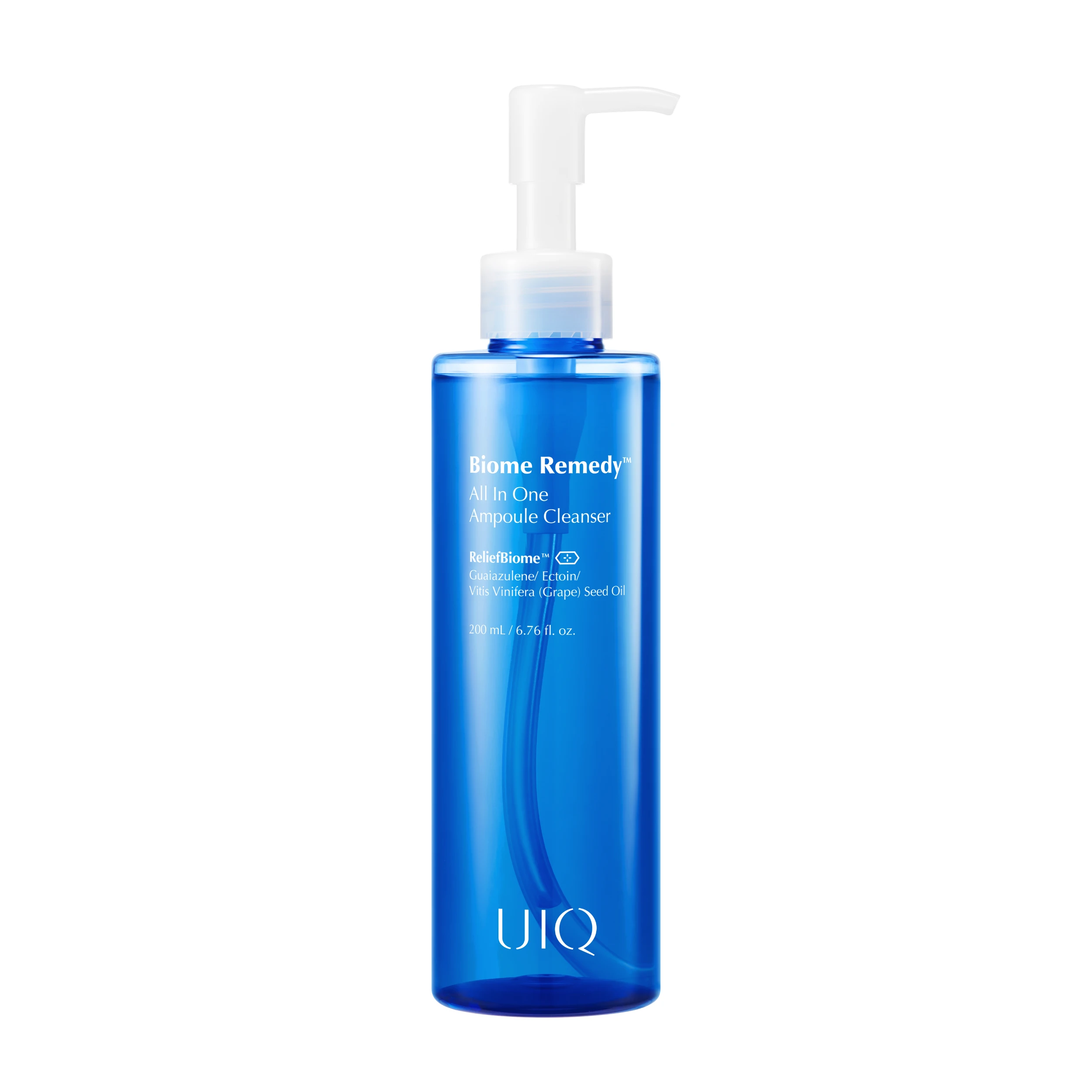 Зволожувальний гель для очищення шкіри UIQ Biome Remedy All in One Ampoule Cleanser, 200 мл