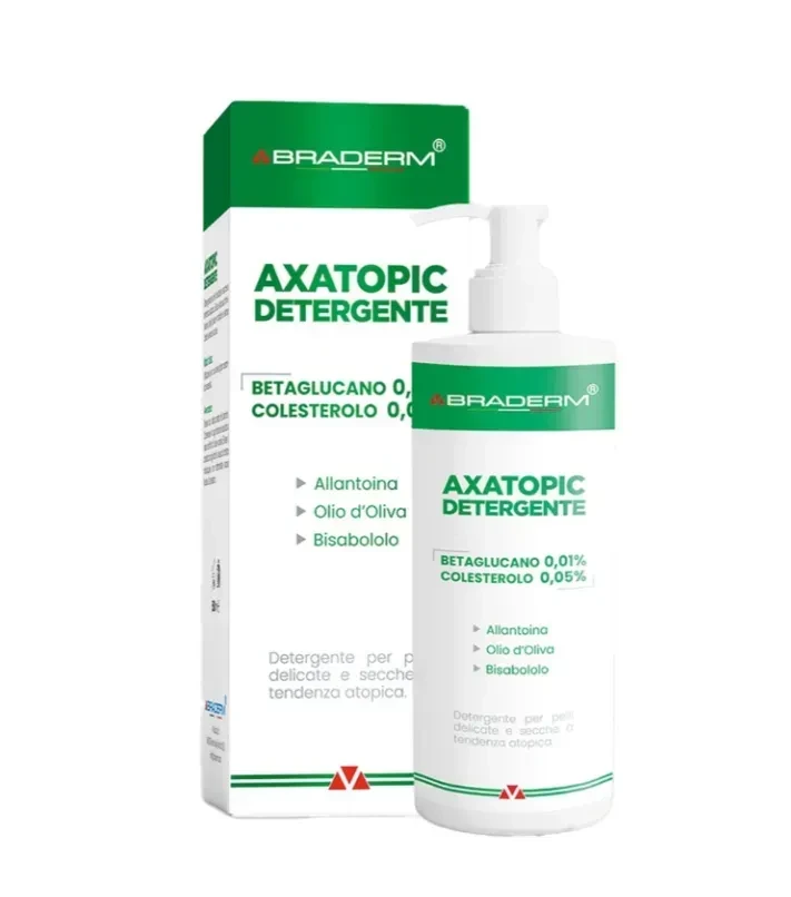 Делікатний засіб для очищення шкіри Braderm Axatopic Gel, 500 мл