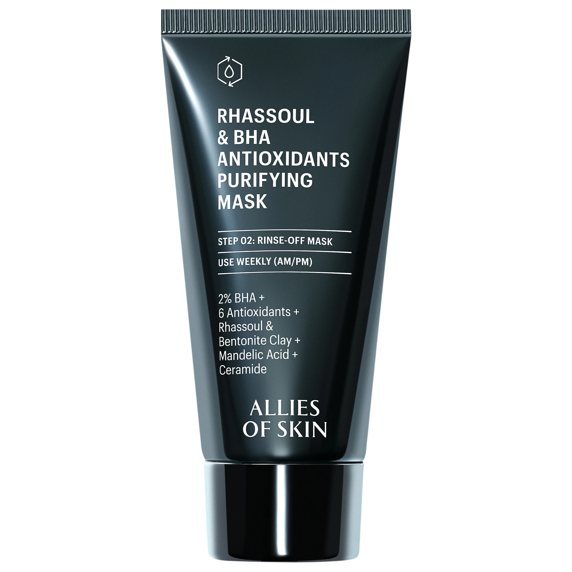 Sale! Маска очищуюча для обличчя Rhassoul & BHA Antioxidants Purifying Mask, 50 мл