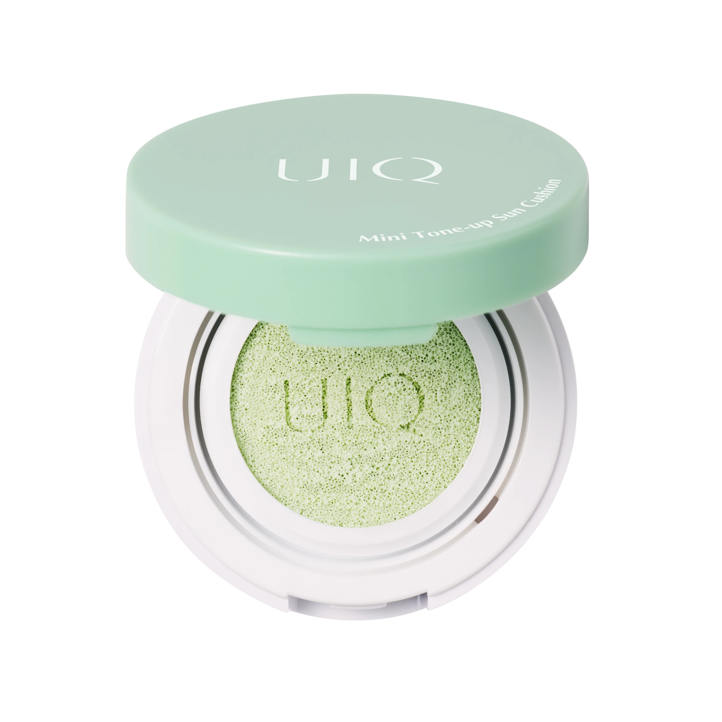 Сонцезахисний міні-кушон із зеленим тоном UIQ Biome Remedy Mini Tone-up Sun Cushion Green, 6 г
