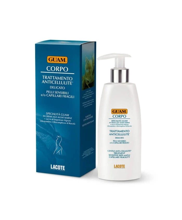 Крем антицелюлітний для чутливої шкіри Guam Corpo Trattamento Anticellulite Delicato, 200 мл