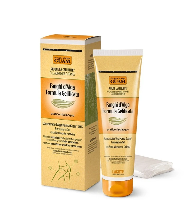 Антицелюлітна гелеподібна маска з морських водоростей Guam Fanghi d`Alga, 275 мл