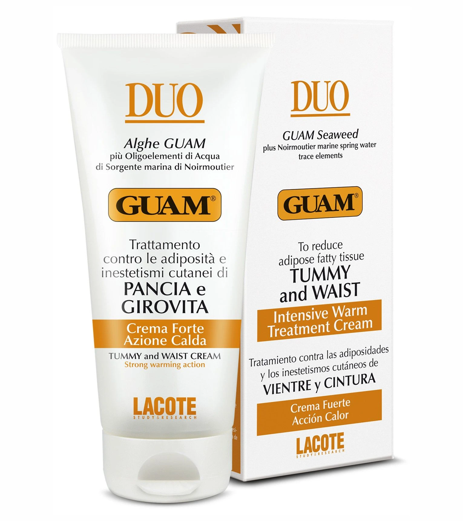 Крем для живота і талії розігріваючий Guam Duo Intensive Warm Treatment, 150 мл