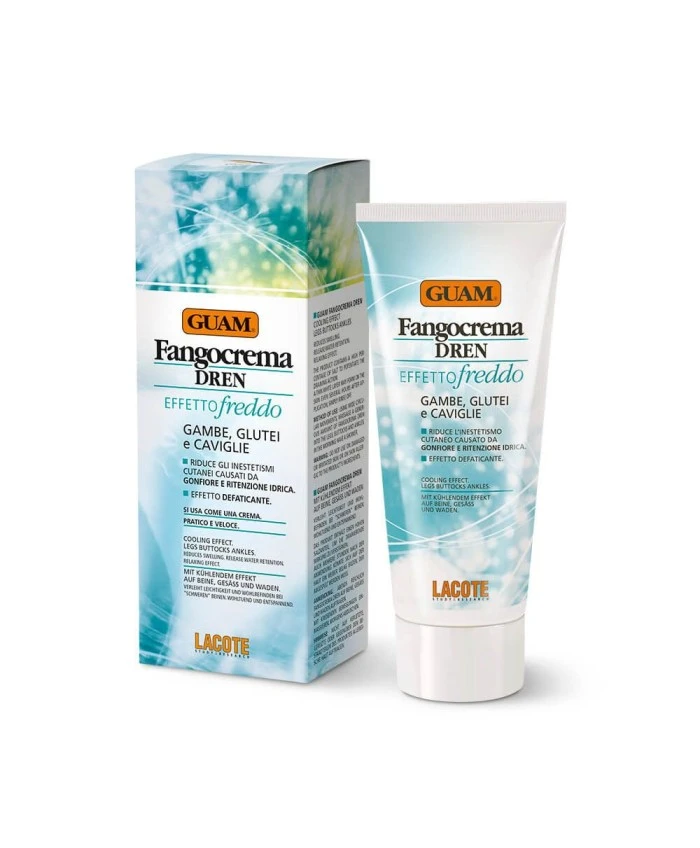Фанго крем холодна формула з дренажним ефектом Guam Fangocrema Dren Effetto Freddo, 200 мл