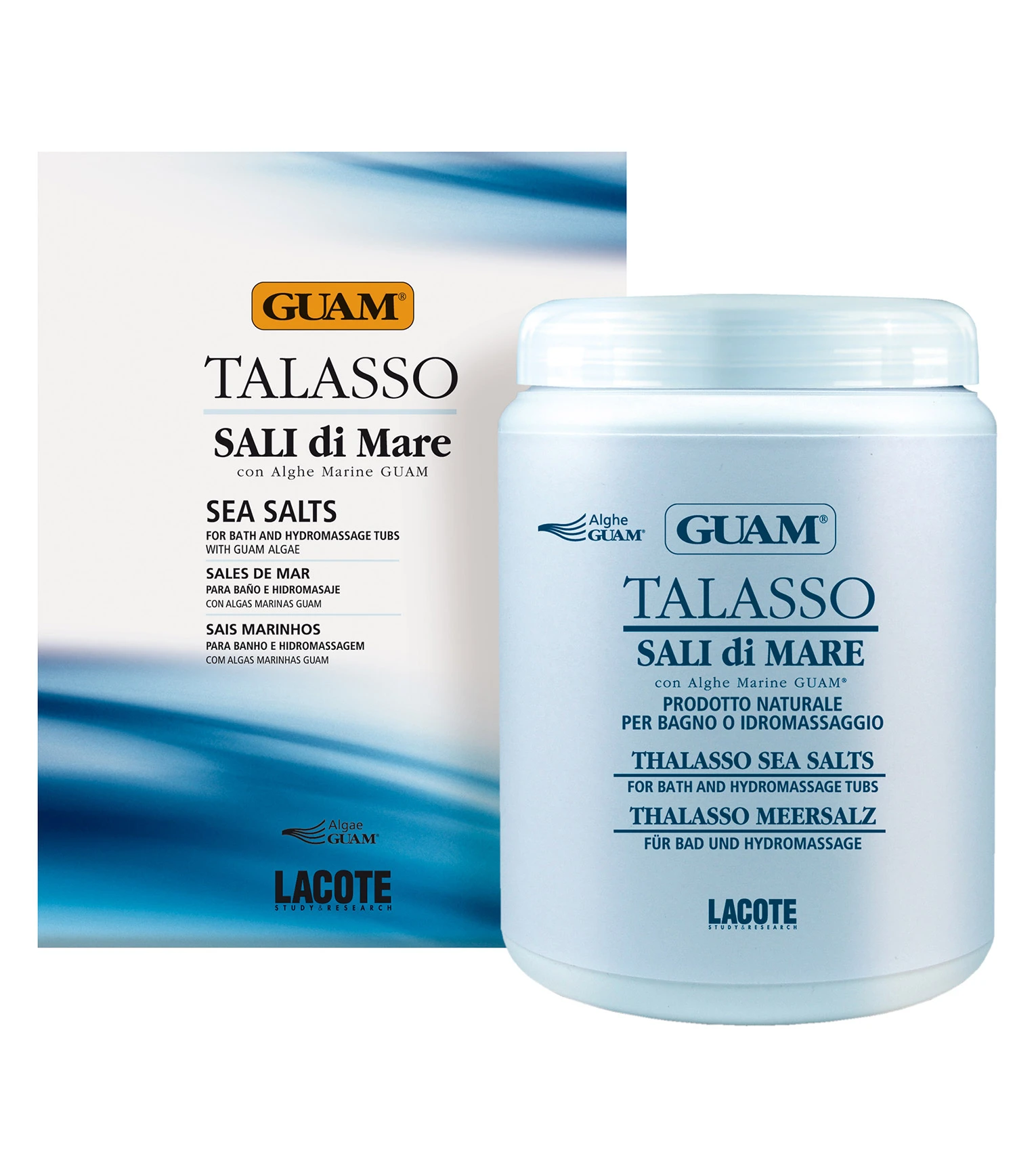 Концентрована морська сіль Талассо Guam Talasso Sali di Mare, 1 кг