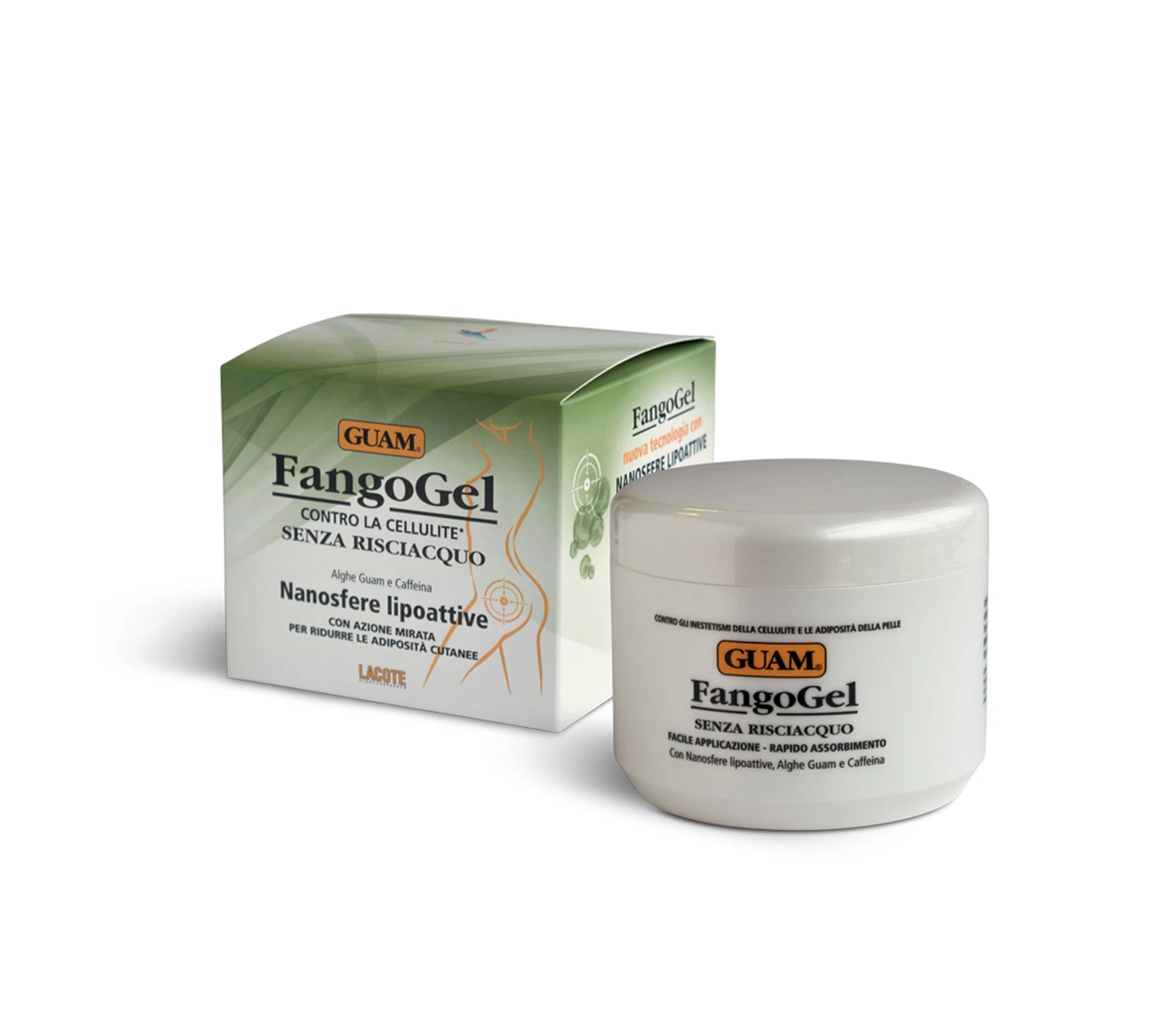 Фанго гель антицелюлітний для тіла Guam Fango Gel, 400 мл