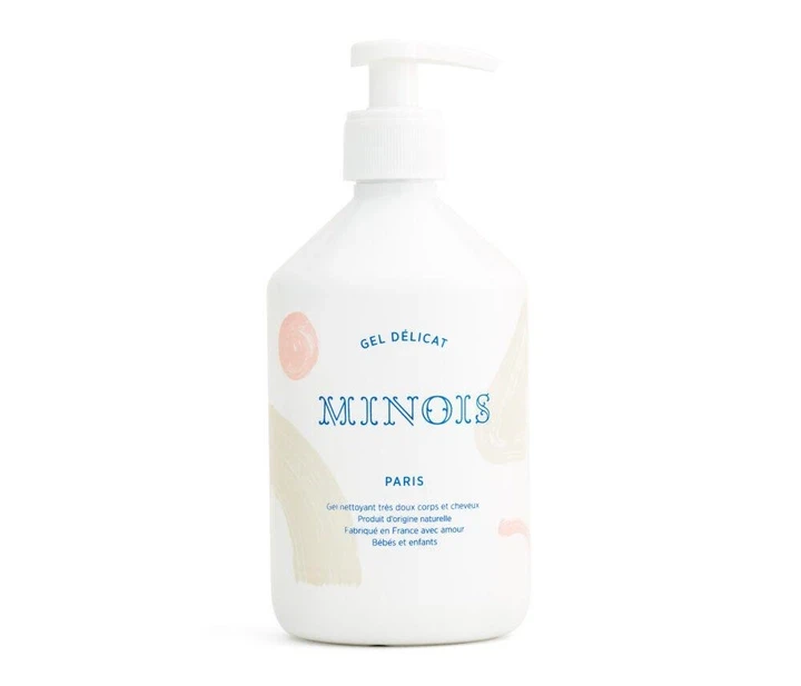 Делікатний очищувальний засіб для купання Minois Paris Gel For Body and Hair Delicate, 500 мл