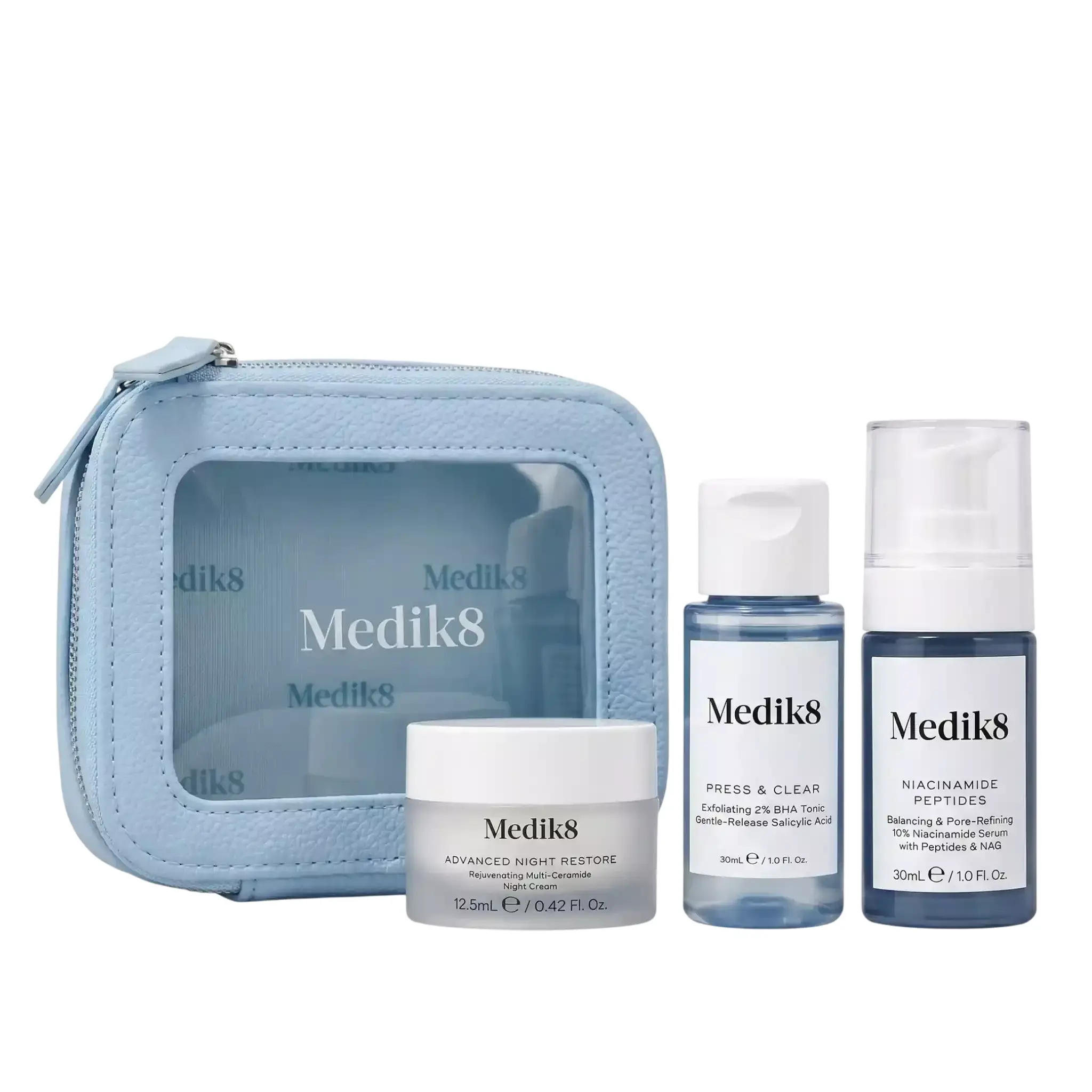 Придбати Лімітований набір для подорожі Medik8 Travel Ready Skin