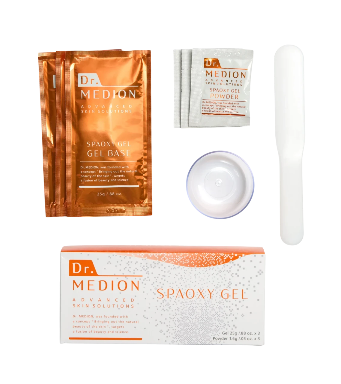 Гель-маска Dr.Medion Spa OXY CO2 Gel Mask, 3 шт