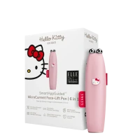 Мікрострумова ручка для обличчя Рожева Geske Hello Kitty MicroCurrent Face-Lift Pen 6 in 1 Pink