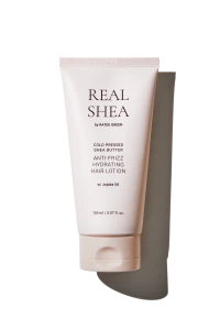 Зволожуючий лосьйон для волосся з маслом ши Real Shea Anti-frizz Hydrating Hair Lotion, 150 мл