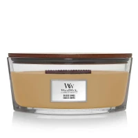 Ароматична свічка з ароматом інжиру та гваякового дерева Woodwick Ellipse Gilded Sands, 453 г