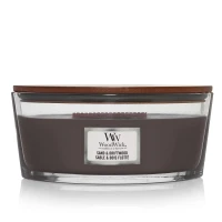 Ароматична свічка з ароматом деревини і піску Woodwick Ellipse Sand & Driftwood, 453 г