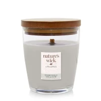 Ароматична свічка з ароматом димної ванілі Woodwick Nature’s Wick Smoked Vanilla, 284 г