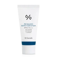 Сонцезахисний освітлюючий крем Dr. Ceuracle Pro Balance Biotics Clear Up Sun SPF 50+ PA++++, 50 мл