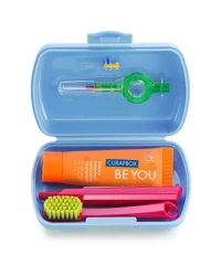 Доброжній набір Синій Curaprox Be You Travel Set