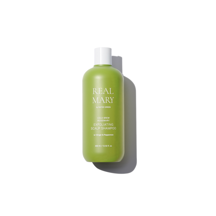 Rated Green Глубоко очищающий и отшелушивающий шампунь с соком розмарина REAL MARY Exfoliating Scalp Shampoo