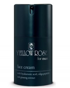 Антивозрастной увлажняющий крем / 50 мл - Yellow Rose Face Cream for Men