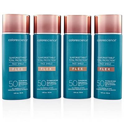 COLORESCIENCE  SUNFORGETTABLE ® TOTAL PROTECTION ™ FACE SHIELD FLEX SPF 50