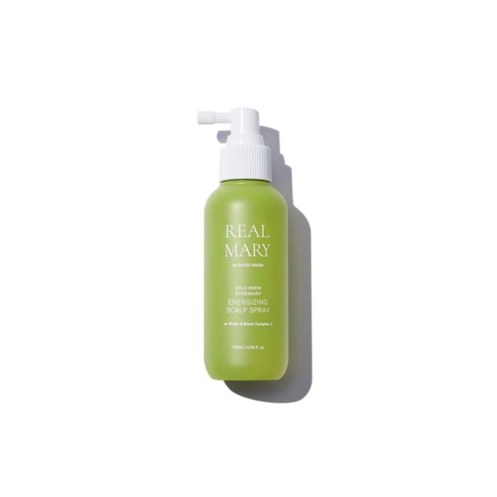 Rated Green Энергетический спрей для кожи головы с соком розмарина REAL MARY Energizing Scalp Spray