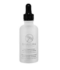 Зволожуюча сироватка для всіх типів шкіри Bravura London Multi Hyaluronic Acid Serum with Liquorice