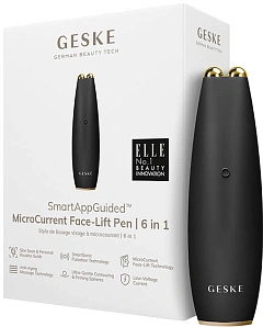 MicroCurrent Face-Lift Pen 6 in 1 Gray - Микротоковая ручка для подтяжки лица 6в1,  фиолетовый