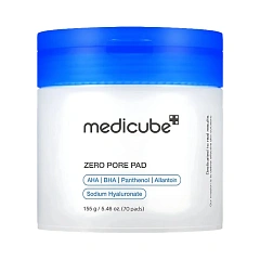 Пілінг пади для очищення та звуження пор Medicube Zero Pore Pad 2.0, 70 шт.